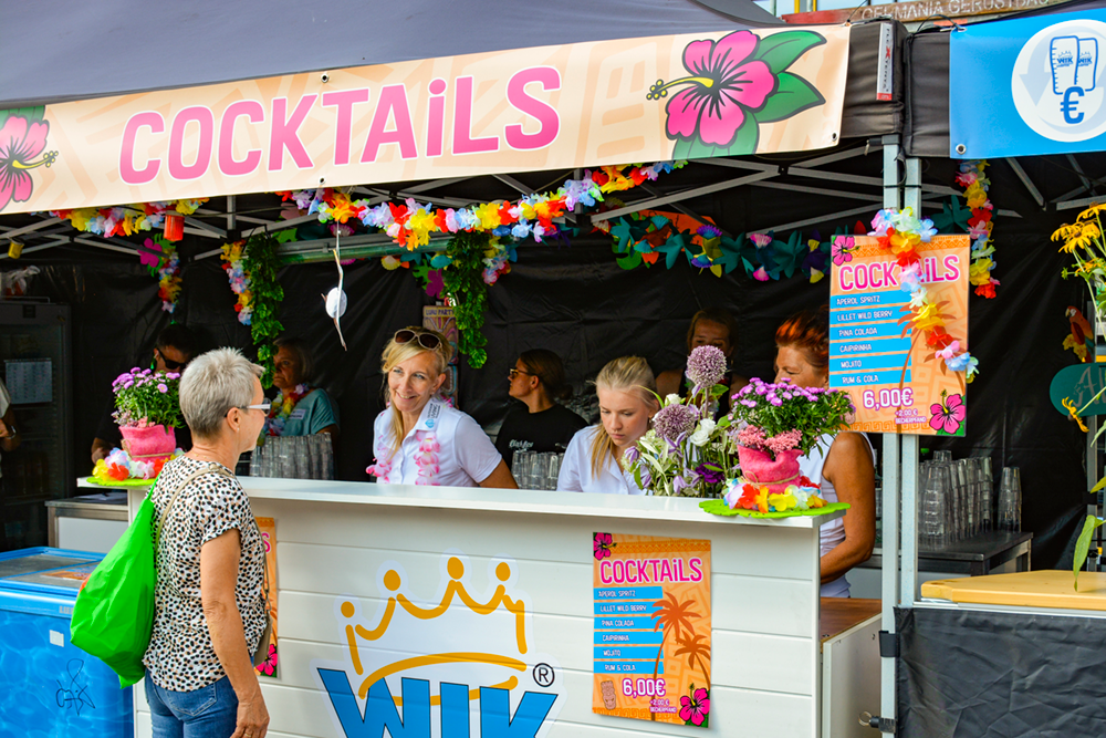 Der WiK-Cocktailstand